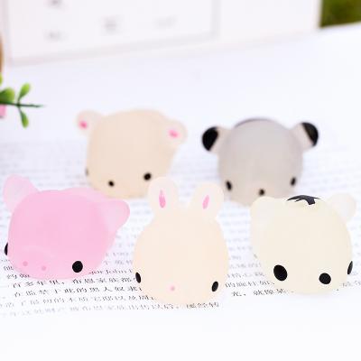 China 2022 NEW Kids Toys Small Tpr Material Stretching Toys Animal Crushes Glow In The Dark Mochi Squishy Animals Toys for sale