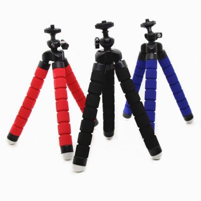 China Wholesale Travel Digital Camera Phone Holder Flexible Octopus Tripod For Go Pro Phone for sale