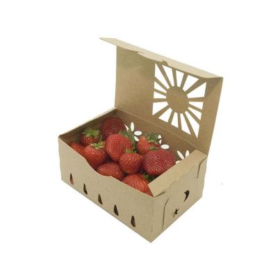 China Recyclable Shanghai Forests Packing Strawberry Fruit Packing Box Custom High Quality Boxes For Packing for sale