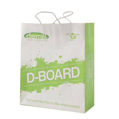 China New Style Popular Custom Logo Packaging Craft Shopping Paper Bag Recyclable for sale