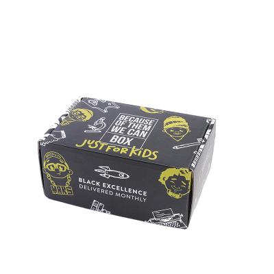 China Recyclable Custom Corrugated Box Both Sides Use CCNB With Customize CMYK Full Color Printing For Tuck Top Box for sale