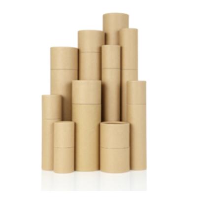 China Recycled Materials Custom Size Lip Balm Paper Sealing Tube For Cosmetic for sale