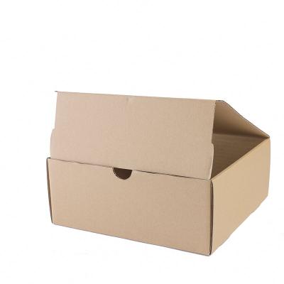 China Recyclable Cardboard Parcels Customized Corrugated Ad Boxes Die Cut Cardboard Forms E-Commerce Packaging for sale