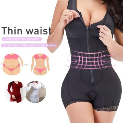 China Breathable Shapewear For Tummy Control Faja Plus Waist Butt Lifter Body Shaper Jumpsuits Post Surgical Compression For Women for sale