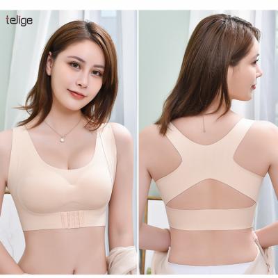 China Wholesale Comfortable Front Closure Honeycomb Latex Bra Ladies China Underwear Women One Piece for sale