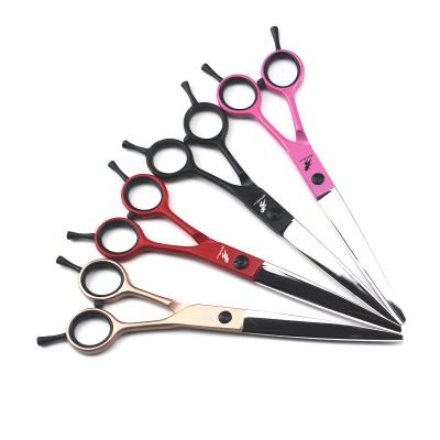 China Cutting Scissors NEPURLson 7.0 Inch 4 Colors Pet Hair Scissors/Professional Pet Grooming Hair Scissors for sale