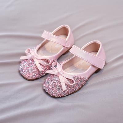 China Around 2020 Shiny Princess Shoes Kids Toddler Girl Sandals Shoes Summer New Children Shoes Girl Sandals for sale