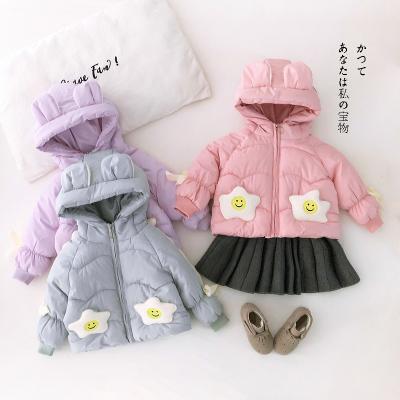 China OEM Custom Wholesale Waterproof Baby Winter Clothes Kids Coat Bomber Jacket Cotton Fill Outdoor Waterproof Jacket for sale