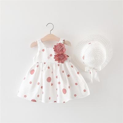 China Cute Breathable Baby Toddler Corduroy Pocket Design Summer Girls Simple Dresses Wholesale Babies Clothes for sale