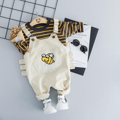 China Party Kids Spring Autumn Baby Boy Clothes And Girls Dressing Sets Boutique Cute Two Piece Kids Fall Clothing Sets for sale