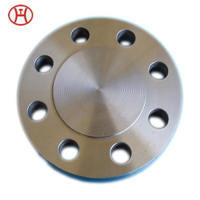 China Inconel 825 825 UNS N08825 Nickel Alloy Steel ASTM SB564 Inconel Forged ANSI B16.5 Blind Flange for sale