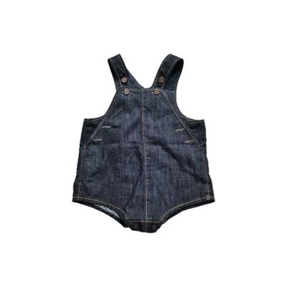 China Children's Clothing 2021 New Overalls Children's Woven Baby Overalls Shorts Summer Boys And Girls Children's Denim Jumpsuits for sale