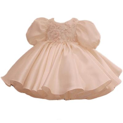 China Western Elegant Dry Cleaning Style Girl Wedding Dress Babies Dress Princess Skirt Dress Up Gown for sale