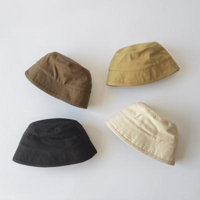 China Children's Bucket Hat Children's Bucket Hat Spring New Children's Bucket Hat and Autumn Solid Color Girls Basin for sale