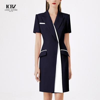 China White Ladies Formal Office Skirt Wear Lady Work Wear Women Formal Suits Plus Size for sale