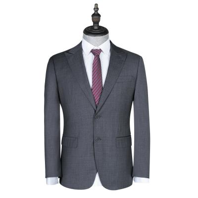 China Regular Clothing Length Formal Men's Suits Woolen Slim Fit Single Breasted Suits for sale