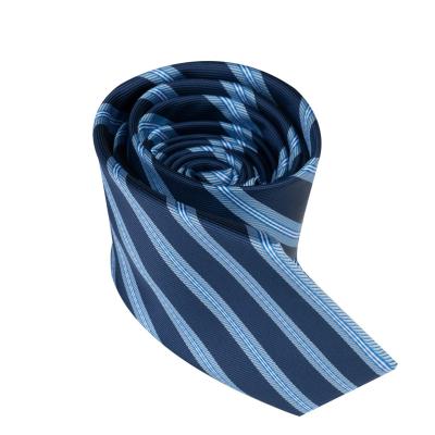 China Formal Style Italian Silk Polyester Necktie Fabric for Men's Spring Winter Autumn Ties for sale