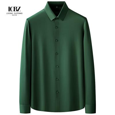 China LCBZ Custom Men's Printed Long Sleeve Shirts for Casual Wear in Winter and Autumn for sale