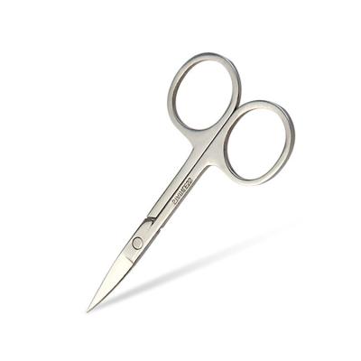 China Best Professional Right Handed Cuticle Scissors Sharp Manicure Scissors Extra Fine Nail Curved Small Cuticle Scissors 3.5