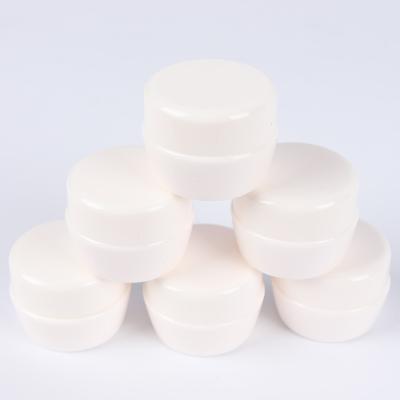 China Free Sample Small And Cute New Sale OEM Custom Cosmetic Colorful Plastic Cream Boxes 40g OEM Small And Cute Cream Nail Extension High Quality for sale