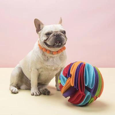 China Viable Nose Ball Dog Puzzle Toys Feeder Pet Feeding Dog Chew Toy Feeding Training Toy for sale