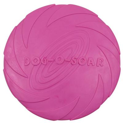 China Eco-Friendly Durable Rubber Dog Bite Disc Heavy Duty Dog Toy Dog Outdoor Training Pet Toy for sale