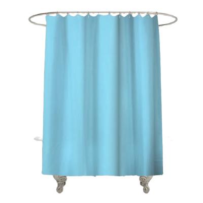 China Factory Sale Bathroom Accessories PEVA Shower Curtain Waterproof Custom Printed Shower Curtain for sale