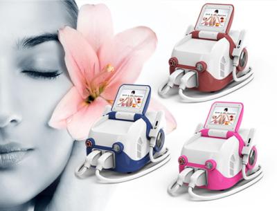 China Portable ipl and shr machine for hair removal and skin rejuvenation with 2 treatment heads for sale