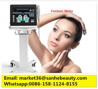 China salon hifu machine / high intensity focused ultrasound hifu for wrinkle removal for sale