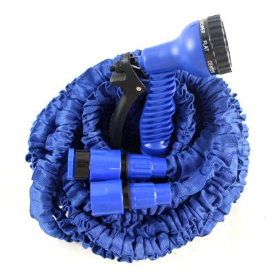 China Adjustable Expandable Garden Hose Garden Hose With 7 Function Nozzles Durable Waterproof Lightweight Telescopic Hose for sale