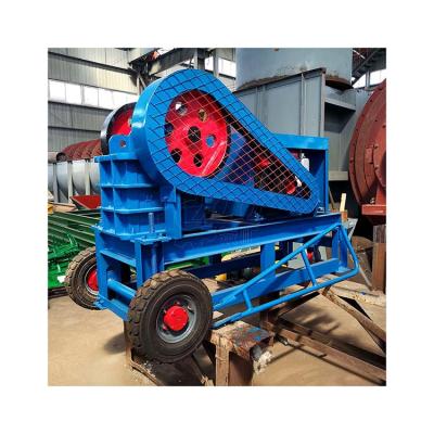 China construction mini diesel jaw crusher/mini jaw crusher with pe150x250 diesel engine factory price for sale