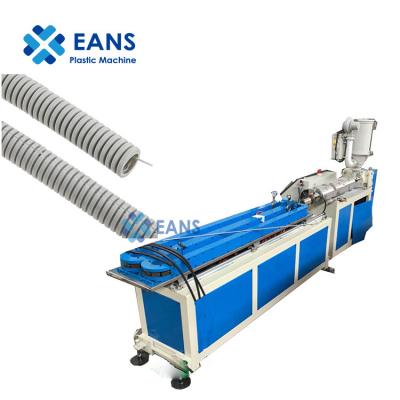 China Single Wall Corrugated PIPE PE PVC Bellows Pipe Extruder Line / Tube Machine for sale