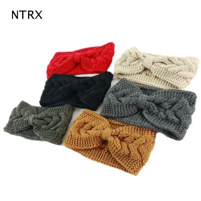 China 100% Acrylic Knitted Headband Fashion, Headband Custom, Woman Accessories for sale