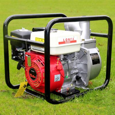 China Irrigation and Agriculture 5hp 5.5hp 3 Inch 80mm Small Gasoline Water Pump (G200) for sale