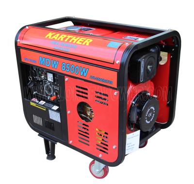 China Open Style Diesel Generator 3kw Generator Price Air Cooled Diesel Generator 3KVA Price MDW 8500W for sale