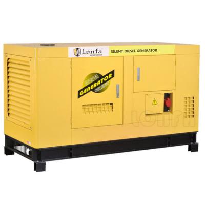 China 20kw 25kw 30KW 38KVA 40KVA 3 phase super silent water cooled diesel generator with ATS LFDS-40KVA for sale