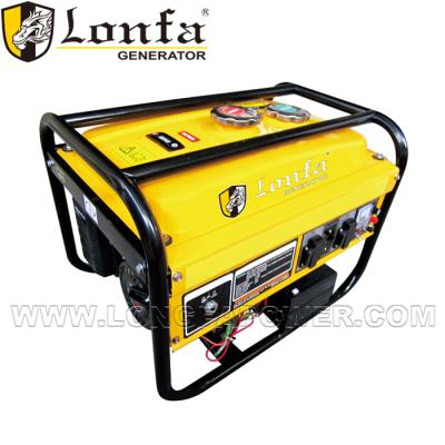 China China Longfa 2.5 6.5 12 KVA Large Small Power Portable Gasoline Kerosene Generator Set 110V 220V 240V For Sale LF3800 for sale