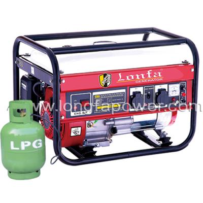 China Cheap Price 5kw Gasoline LPG Generator 13hp Portable Natural Gas Generator LF3800 for sale