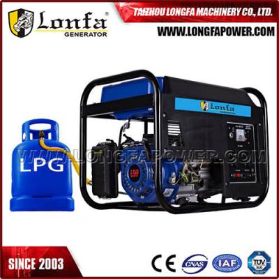 China 3KVA Generator Set Natural Gas LPG Dual Use Small Electric Generator LF3600-B for sale