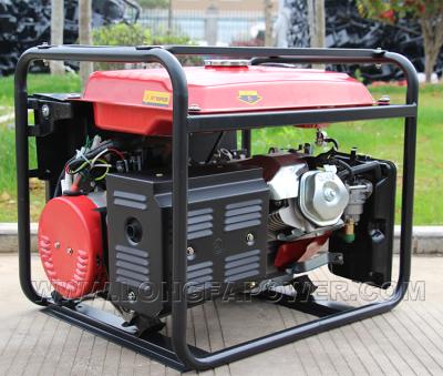 China 5kw 200 300 Amp Petrol Gasoline Welding Welder Portable Generator SH190 for sale