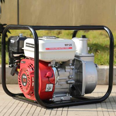 China Powerful Compact Size Gasoline Water Prices List , 2 Inch Water Pump WP20 for sale