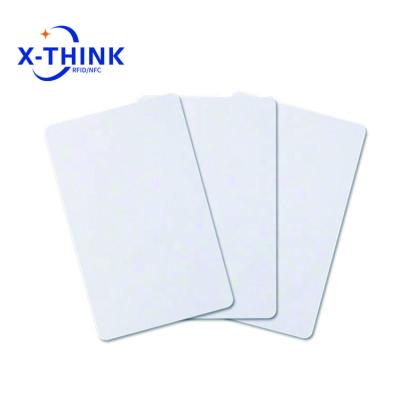 China PVC Smart Chip Card Access Control 125khz white waterproof/waterproof rfid nfc plastic contactless business card for sale