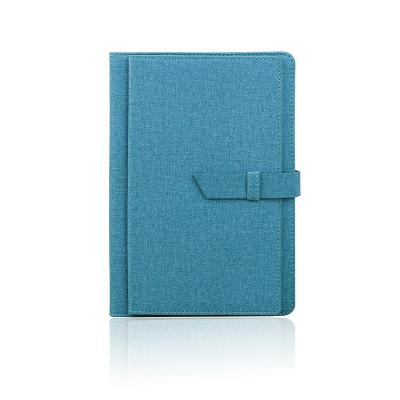 China Promotion/FabricNotebook Blue Diary Journal Notebook Gift Hardcover/Notepad/Organizer/Planner Ruled Lined Customize Notebook for sale