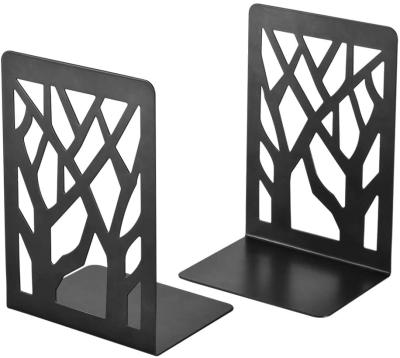 China Durable Wideny Black Desk Metal Bookends, Book Ends, Book Ends, Book Ends for Shelves for sale