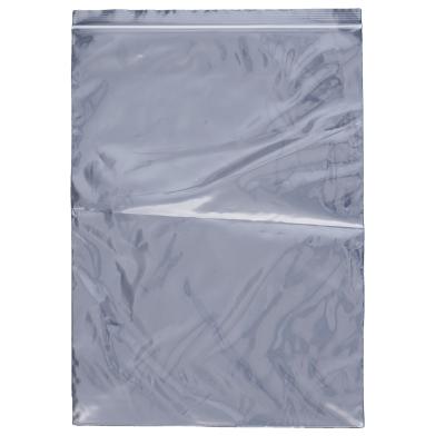 China LDPE Disposable Custom Clear Ziplock Bag Resealable Plastic Size Ziplock Bag for sale