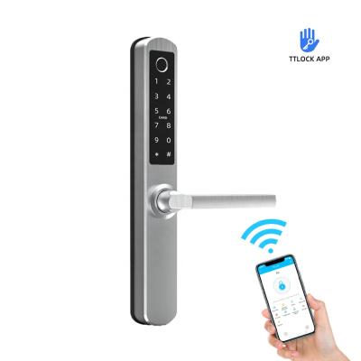 China Best House Price Master Lock Cerraduras Mortise Smart Fingerprint Lock Double Door Lock Electromagnetic Barrel for sale