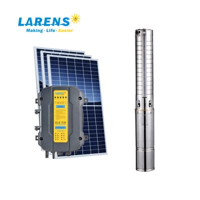 China Stainless Steel Solar Impeller Plant Agriculture Irrigation LARENS DC Solar Pump Water Pump for sale