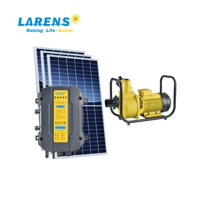 China Agriculture Irrigation LARENS Solar Outdoor DC Irrigation Water Pump Solar Pump for sale