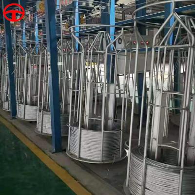 China Building material stores hot dipped galvanizing wire machine galvanized wire production line with professional technology for sale