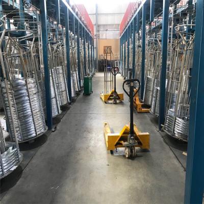 China Hot Dipped Galvanized Building Material Shops Wire Production Line Making Machine for sale